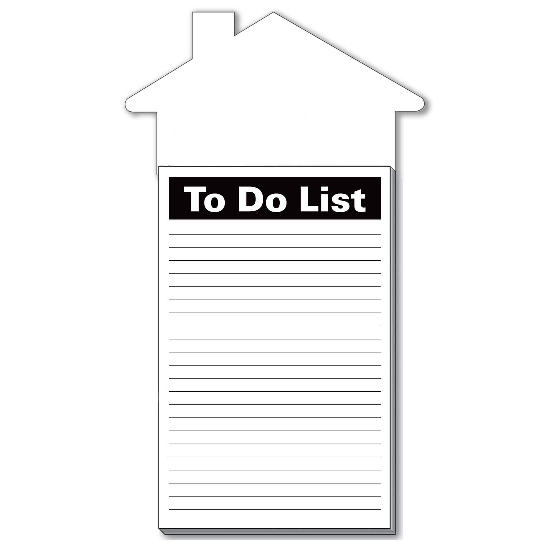 Blank Magnet with To Do List Pad